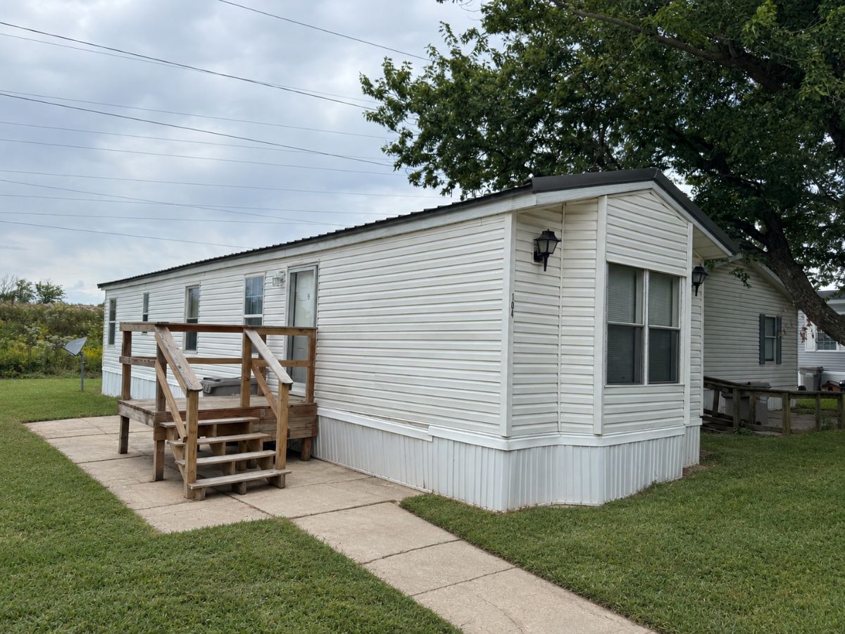 A photo of the home
